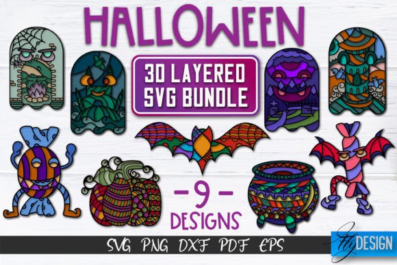 3D Layered Halloween SVG Bundle Spooky Review