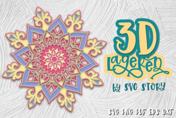3D Layered Mandala 06: Laser Cutting Signs Review