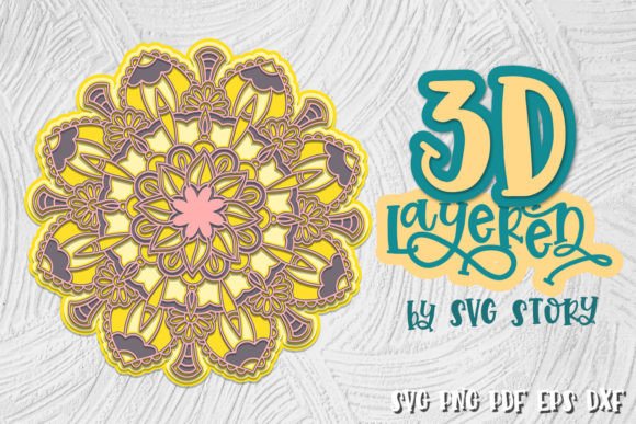 3D Mandala 11 SVG Yoga Design: A Review