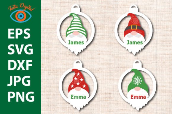 Christmas Gnome Ornament Ball: A 3D SVG Review