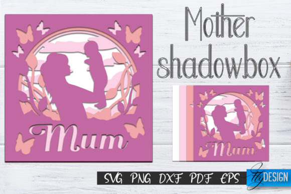 Graphics & Crafts: Mother s Day Shadow Box SVG Review