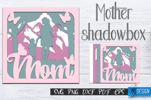 Mother s Day Shadow Box SVG Review for Crafts & Graphics
