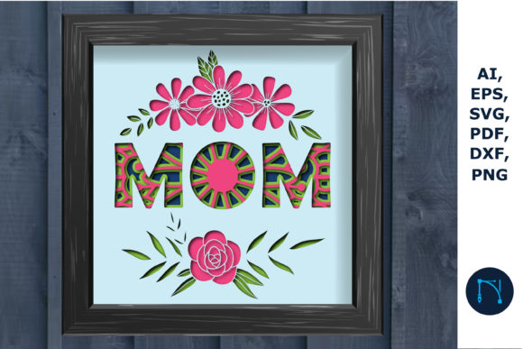 Review: Motherβs Day Shadow Box 3D SVG