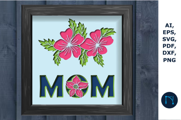Review: Motherβs Day Shadow Box Design 3d SVG